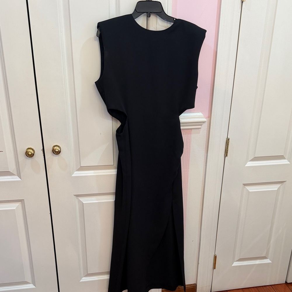 Zara Black Asymmetrical Dress